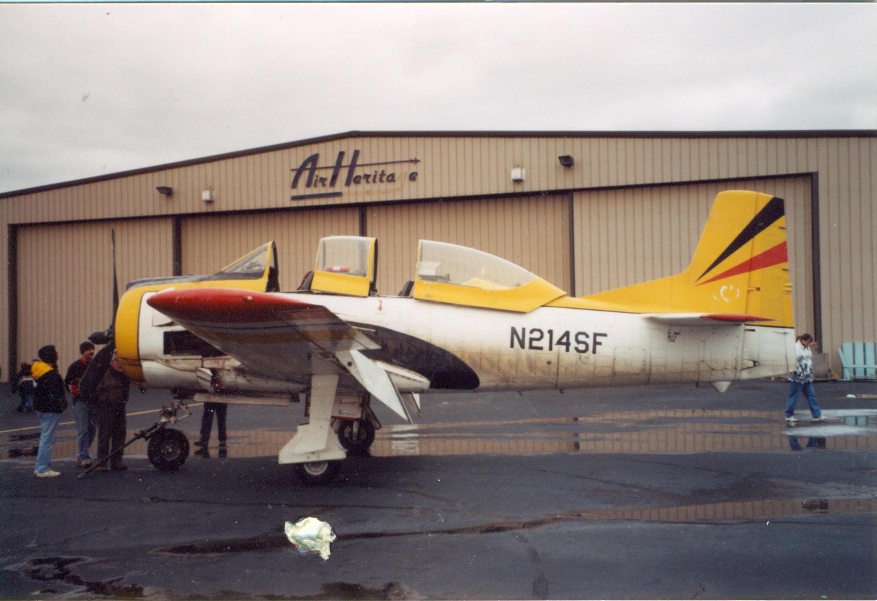 North American T-28 Trojan – Air Heritage Aviation Museum
